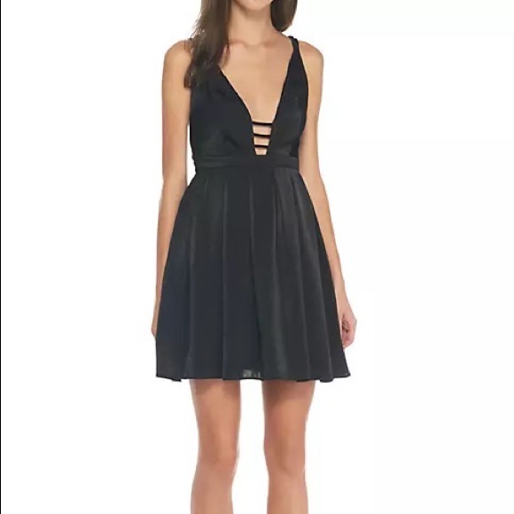 Free People Gabby’s Party Dress in Black - Picture 2 of 3
